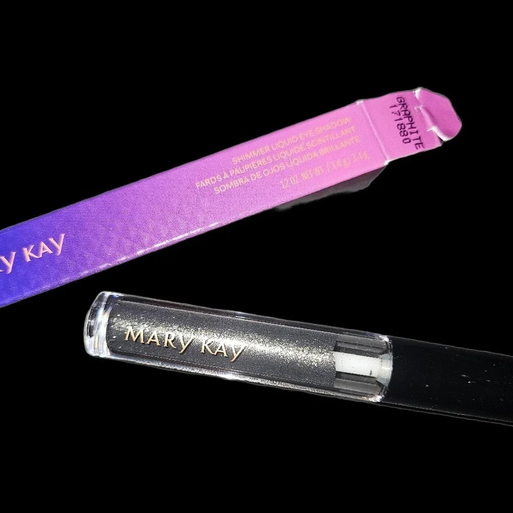 Mary Kay Shimmer Liquid Eye Shadow Graphite‎ New Discontinued